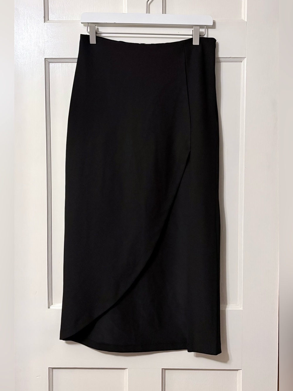 Abercrombie & Fitch Y2K Black Midi Skirt